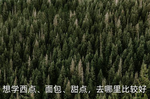 想學(xué)西點(diǎn)、面包、甜點(diǎn)，去哪里比較好