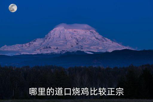 哪里的道口燒雞比較正宗