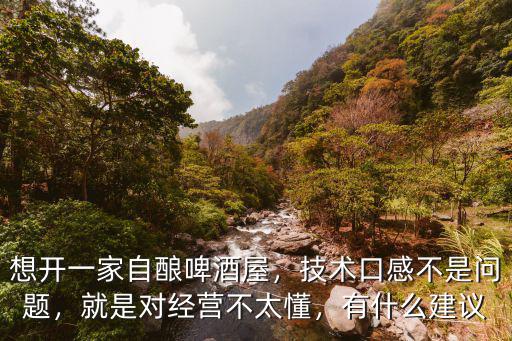 新鄉自釀啤酒屋怎么樣,想開一家自釀啤酒屋