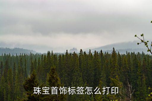 河南珠寶標(biāo)簽怎么選擇,怎么批量制作珠寶首飾標(biāo)簽