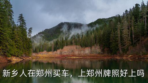鄭州車怎么上牌照,上鄭州牌照好上嗎