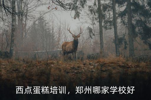 西點蛋糕培訓，鄭州哪家學校好