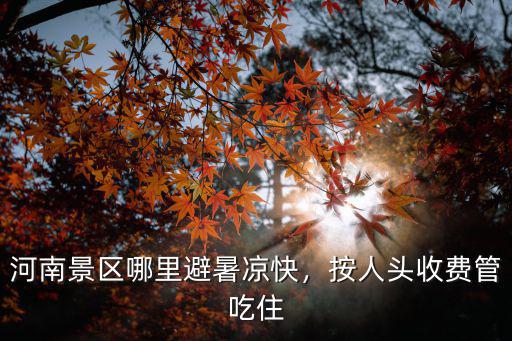 河南景區哪里避暑涼快，按人頭收費管吃住