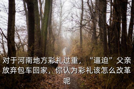 河南固始縣彩禮是多少,嫁妝一般是多少錢