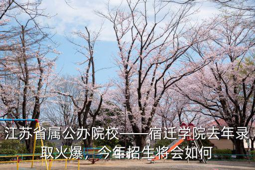 江蘇省屬公辦院校——宿遷學(xué)院去年錄取火爆，今年招生將會如何