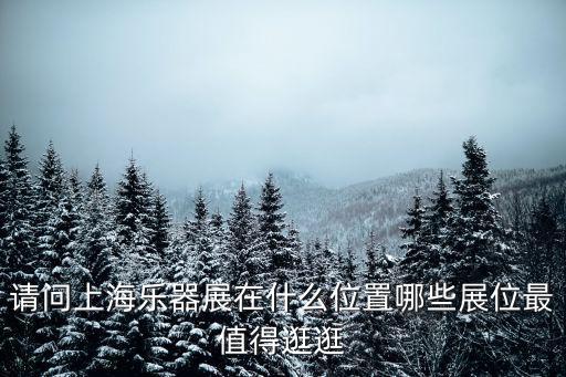 上海樂(lè)器展，請(qǐng)問(wèn)上海樂(lè)器展在什么位置哪些展位最值得逛逛
