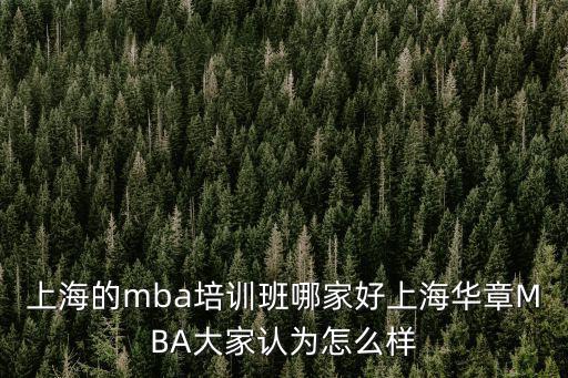 上海mba培訓，上海MBA輔導學校排名前三的有哪家