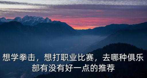 駐馬店哪里有學拳擊的,拳擊去哪里學好