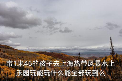上海熱帶風(fēng)暴水上樂(lè)園，上海熱帶風(fēng)暴水上樂(lè)園票價(jià)問(wèn)題