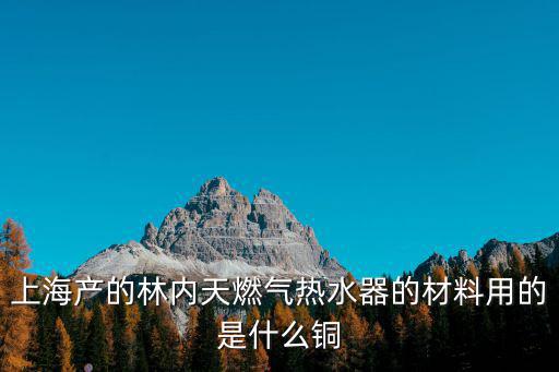 上海產(chǎn)的林內(nèi)天燃?xì)鉄崴鞯牟牧嫌玫氖鞘裁淬~