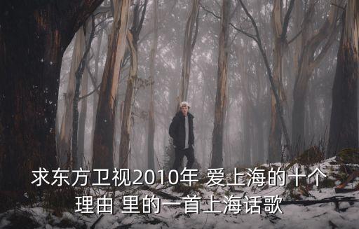 喜歡上海的理由，喜歡上海的原因