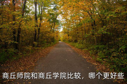商丘學院管理水平怎么樣,商丘師院和商丘學院比較