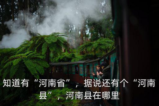 河南利通在哪里,河南縣在哪里