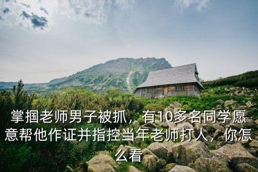 掌摑老師河南怎么判,河南男子當街掌摑老師案開庭