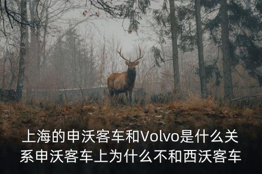 上海的申沃客車和Volvo是什么關系申沃客車上為什么不和西沃客車