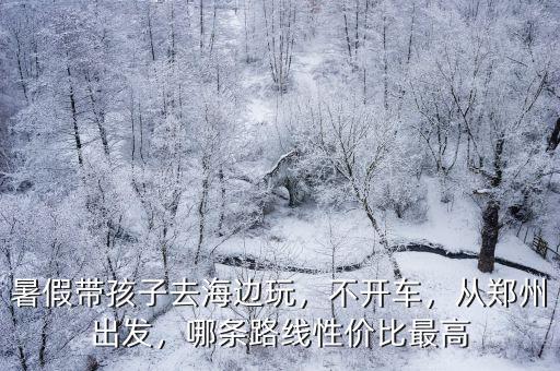 暑假帶孩子去海邊玩，不開車，從鄭州出發，哪條路線性價比最高