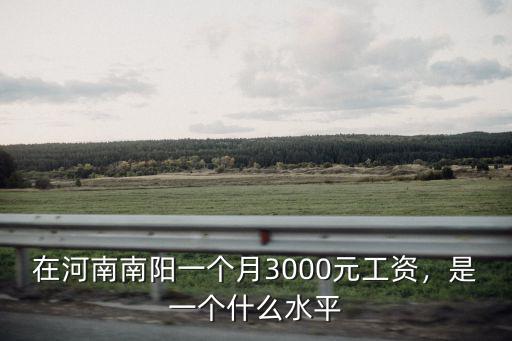 南陽大浪淘沙工資多少,在南陽市一個月工資多少夠花