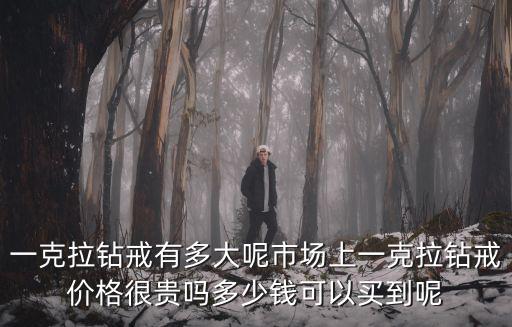 一克拉鉆戒有多大呢市場上一克拉鉆戒價格很貴嗎多少錢可以買到呢