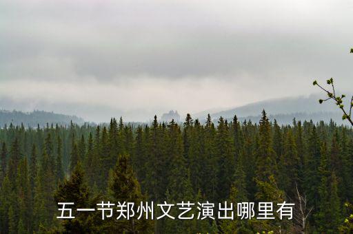 五一節鄭州文藝演出哪里有