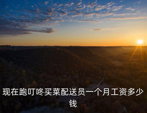漯河送貨一個月多少錢,一個月能掙多少錢