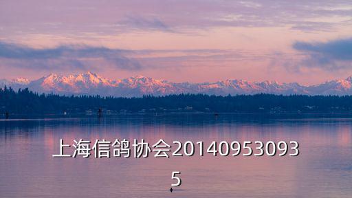 上海市信鴿協會，2017090458094是誰的信鴿