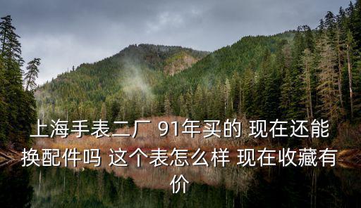上海手表二廠 91年買的 現在還能換配件嗎 這個表怎么樣 現在收藏有價