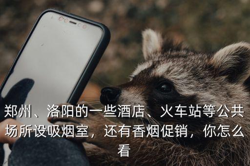 鄭州、洛陽的一些酒店、火車站等公共場所設(shè)吸煙室，還有香煙促銷，你怎么看