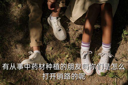 有從事中藥材種植的朋友嗎你們是怎么打開銷路的呢