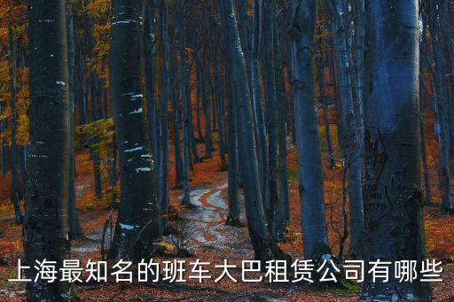 上海最知名的班車大巴租賃公司有哪些