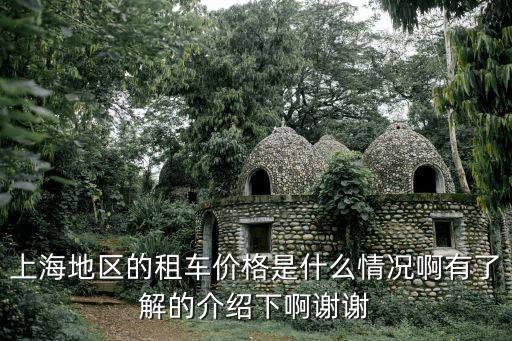 上海地區的租車價格是什么情況啊有了解的介紹下啊謝謝