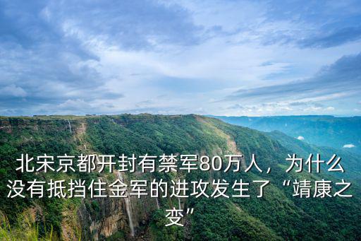 北宋京都開封有禁軍80萬人，為什么沒有抵擋住金軍的進攻發生了“靖康之變”