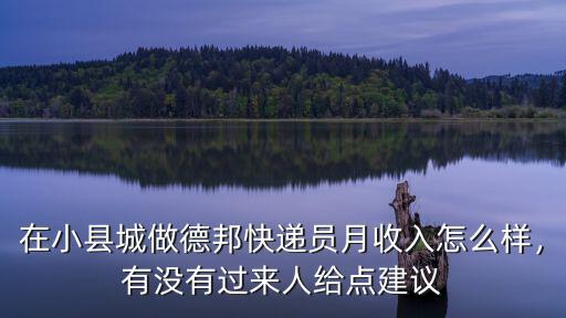 德邦快遞(周口沈丘營業部)怎么樣,德邦快遞怎么樣