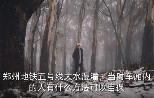 鄭州五號地鐵線遇難多少人,鄭州地鐵五號線大水漫灌