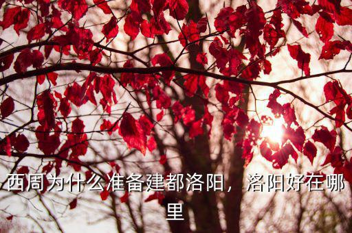 西周為什么準(zhǔn)備建都洛陽(yáng)，洛陽(yáng)好在哪里