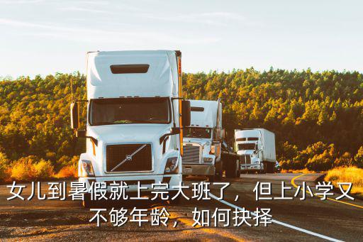 女兒到暑假就上完大班了，但上小學又不夠年齡，如何抉擇