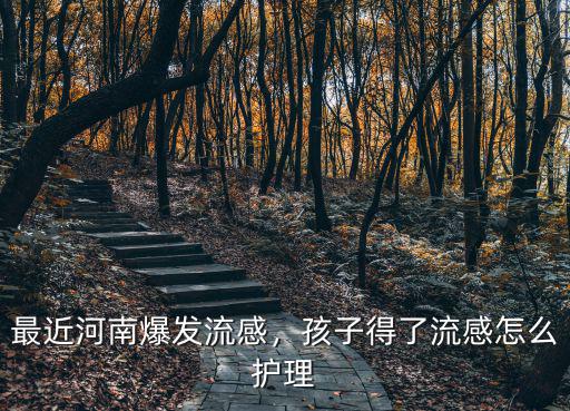 最近河南爆發流感，孩子得了流感怎么護理