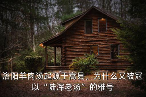 洛陽老湯怎么樣,洛陽不翻湯怎么樣