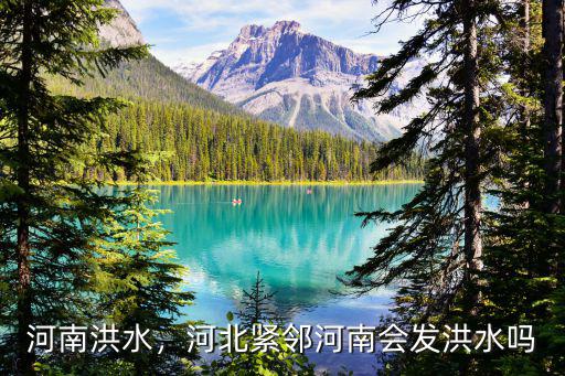 河南的洪水放到哪里去了,河北緊鄰河南會發洪水嗎