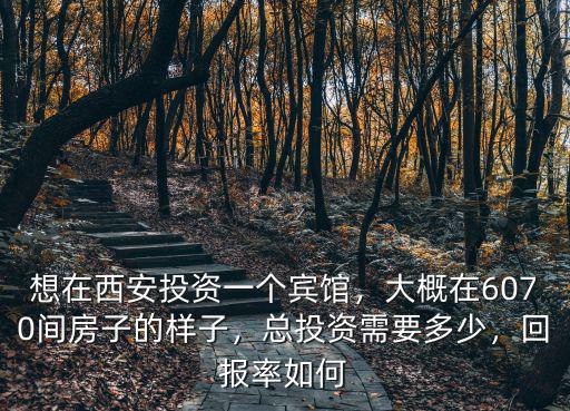 想在西安投資一個(gè)賓館，大概在6070間房子的樣子，總投資需要多少，回報(bào)率如何