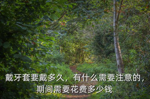 戴牙套要戴多久，有什么需要注意的，期間需要花費多少錢