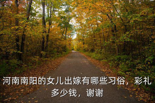 河南南陽唐河縣結婚彩禮多少,河南南陽彩禮多少錢