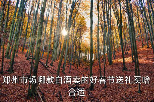 鄭州市場哪款白酒賣的好春節送禮買啥合適