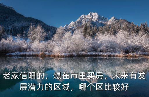 在信陽平橋哪里買房子比較好,選哪個比較好