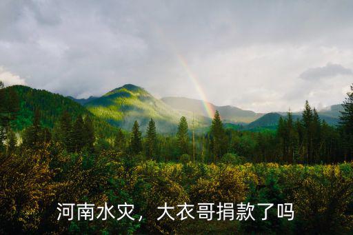 2021河南水災(zāi)少林寺捐款多少,河南水災(zāi)少林寺捐款了嗎