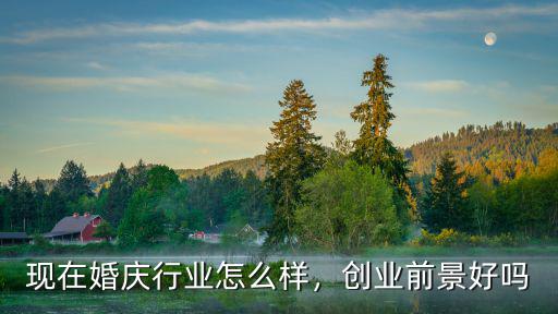現(xiàn)在婚慶行業(yè)怎么樣，創(chuàng)業(yè)前景好嗎