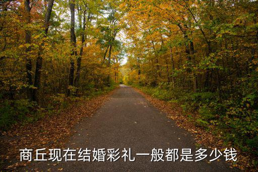 商丘現在結婚彩禮一般都是多少錢