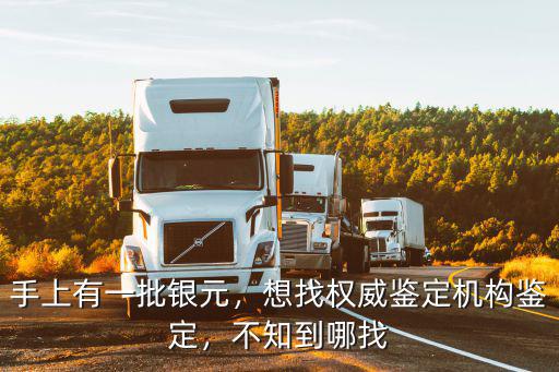 手上有一批銀元，想找權威鑒定機構鑒定，不知到哪找