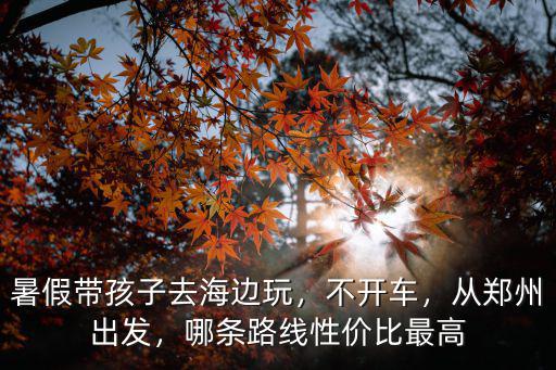 暑假帶孩子去海邊玩，不開車，從鄭州出發(fā)，哪條路線性價比最高
