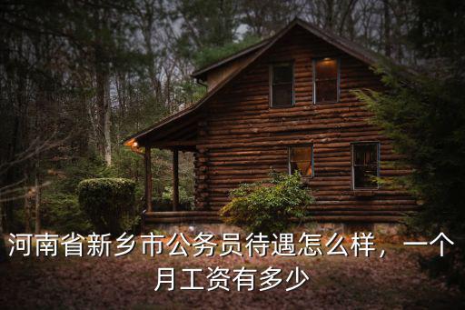 新鄉中院有多少人員,一個月工資有多少
