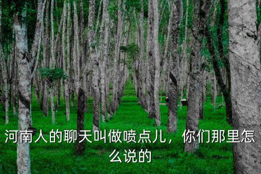 河南人改天再聊怎么說,男生說改天再聊這話題